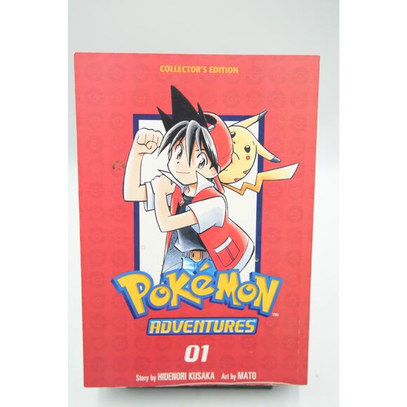 Pokémon Adventures Collector’s Edition Vol. 1 – Deluxe Omnibus Manga - Picture 1 of 6